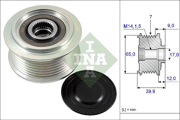 Alternator Freewheel Clutch